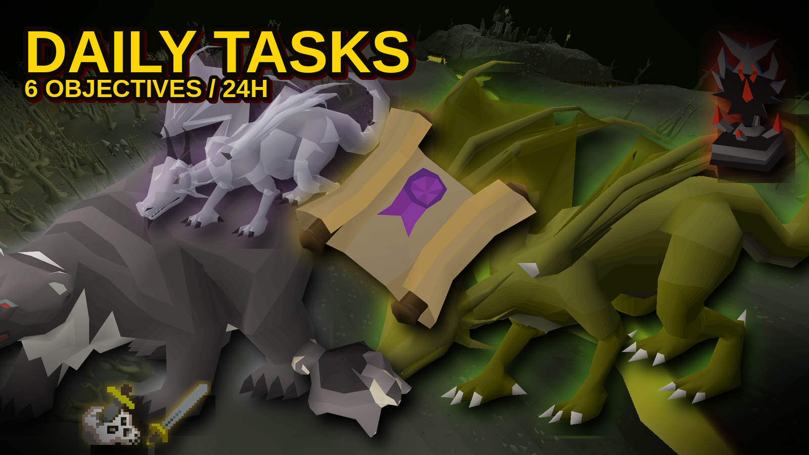 Daily Tasks — Daily Wilderness Objectives on SpawnPvP